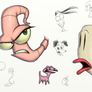 New Earthworm Jim, Neverhood and Armikrog sketches