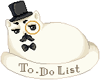[ Mr. Fancy Cat Motivation ] To-Do List by PrinceProcrastinate