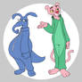 Aardvark and Pink Panther