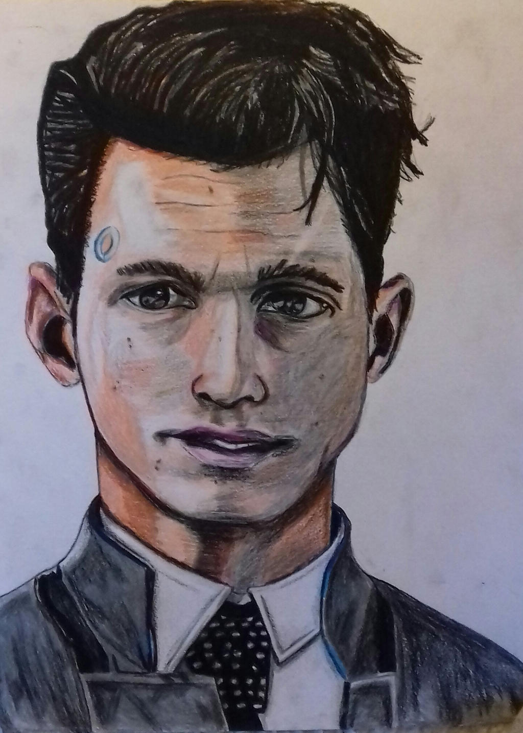 Connor, the Android sent by CyberLife by Josikie on DeviantArt