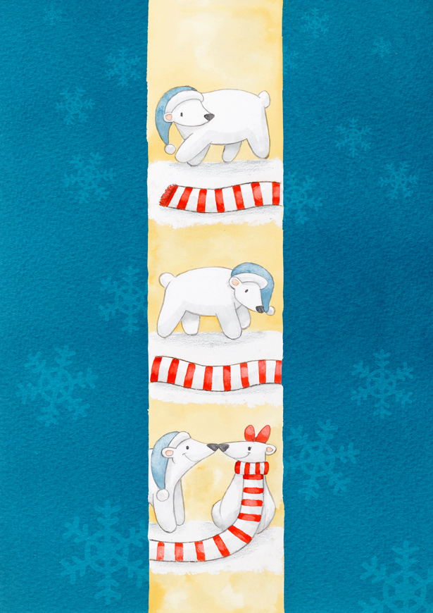 Newyear's letter Polar Bear