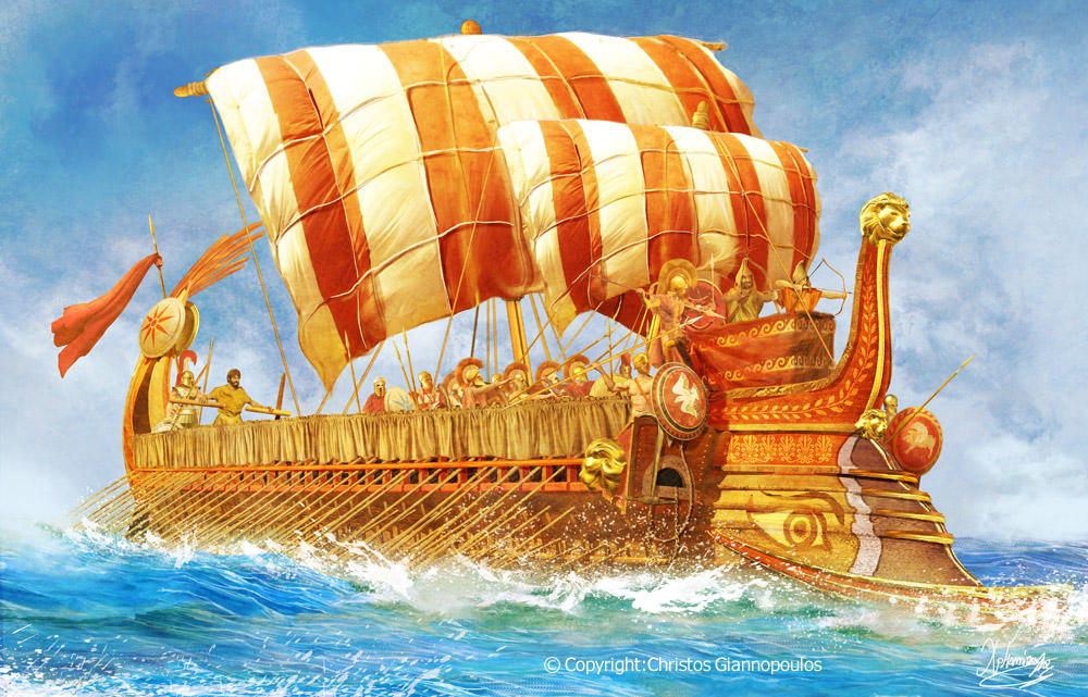 Trireme Graphics Trireme by ChrisHistoryartworks on DeviantArt