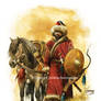 Mongol nomad cavalry, 12th century...
