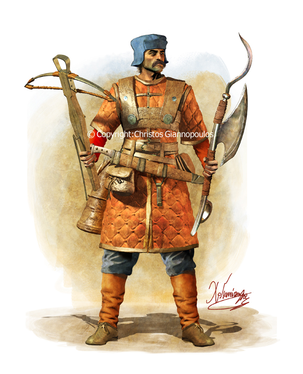 Greek Militia siege Of Constantinople 1453 By ChrisHistoryartworks On greek-militia-siege-of-constantinople-1453-by-chrishistoryartworks-on