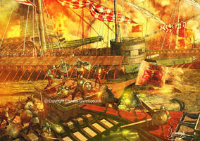 Naval battle of Lepanto(1571 AD)