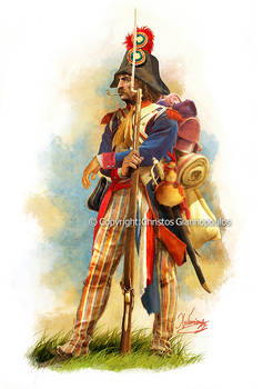 French Army Volunteer 1792