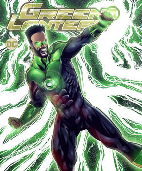 Green Lantern cover  Color