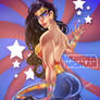 Wonder woman star color cover