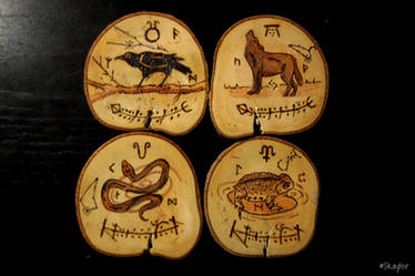 The Witches Compass Inspired Elements Mark