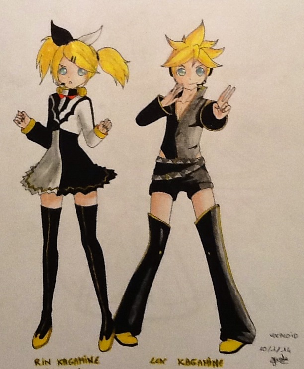 Rin and Len