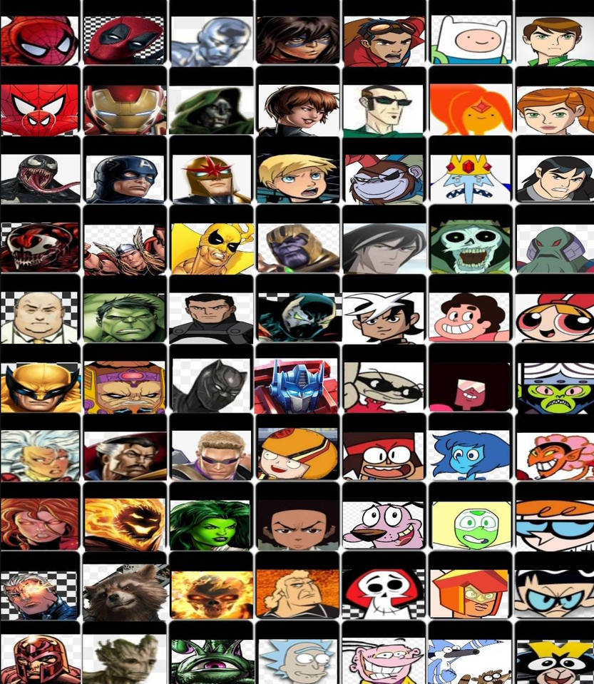 marvel vs cartoon network roster by saiyanpikachu on DeviantArt
