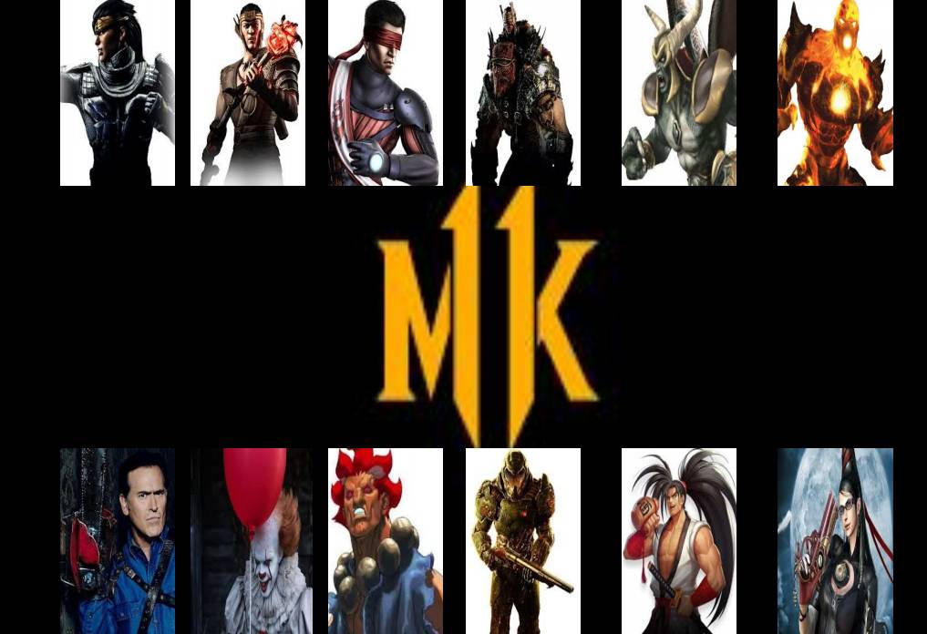 Galáxia Mortal Kombat - Fan art do roster do Mortal Kombat 11 atualizada  com todos os personagens do Kombat Pack 1. 😍 Créditos pela imagem: Xamoel  (Deviantart)