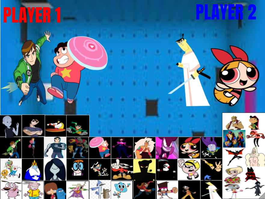 Here's a fanmade boxart I made of what a new CN fighting game would look  like! : r/CartoonNetwork