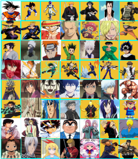 My Shonen Jump Fighting Game by saiyanpikachu on DeviantArt