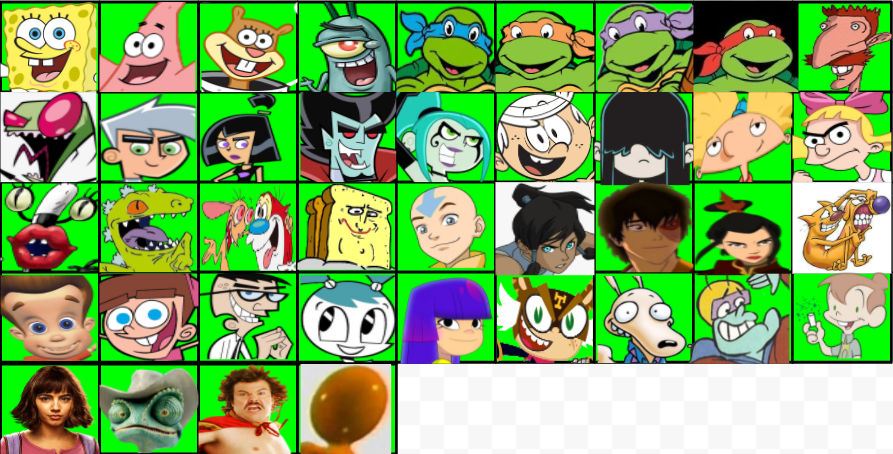 Nickelodeon all star brawl dream roster by saiyanpikachu on DeviantArt