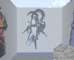 Minecraft-Black Rock Shooter