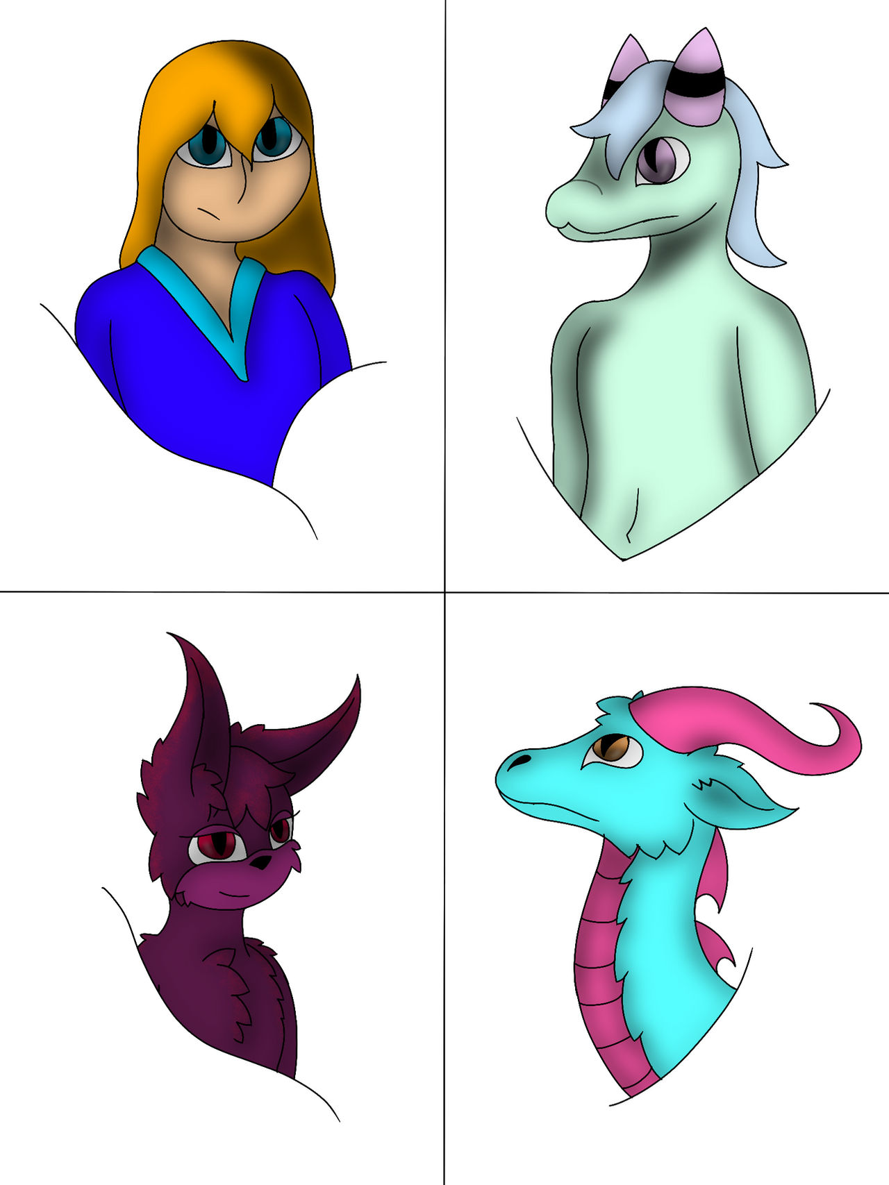 Shading example by GlitchedMask on DeviantArt