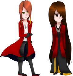 Keiran Phillips,  Louise Gausse ((Genderbent TOS))