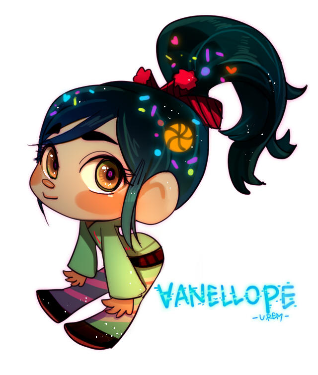 Vanellope Rabbit Vanellope by lujji on DeviantArt
