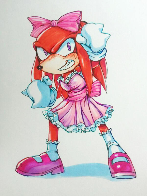 knuckles by lujji on DeviantArt