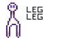 Leg Leg Stamp