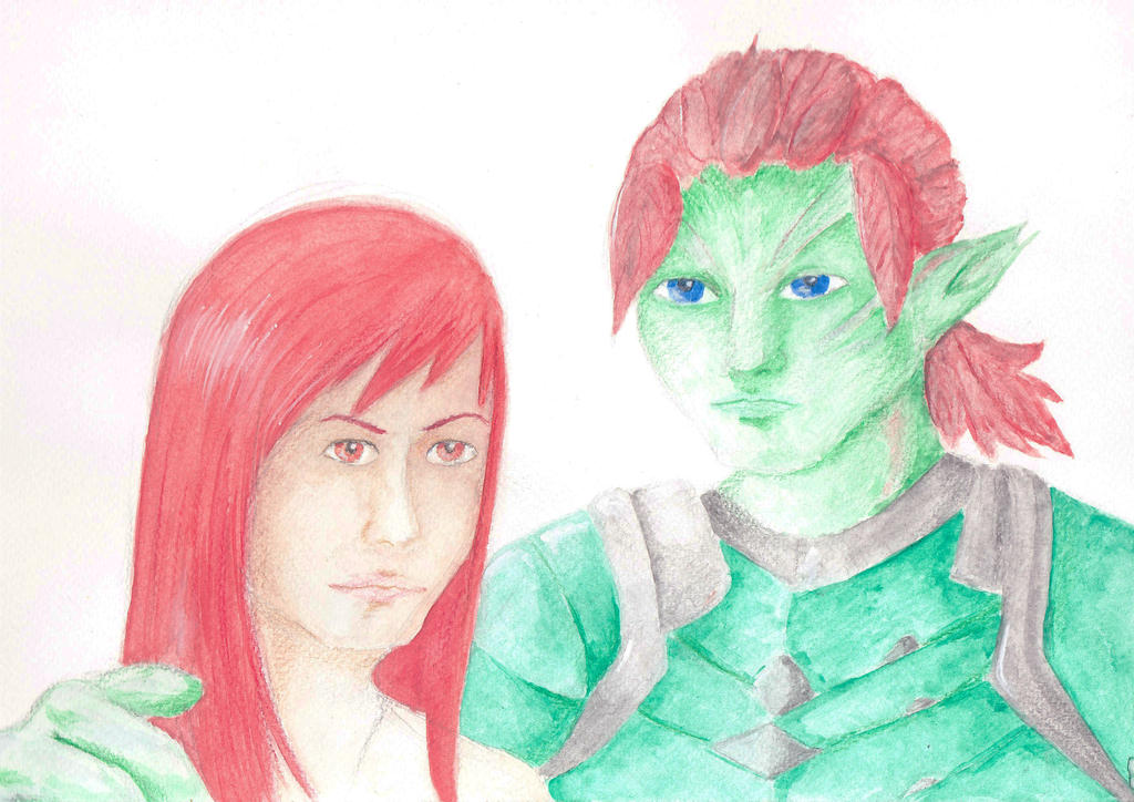 human and sylvari