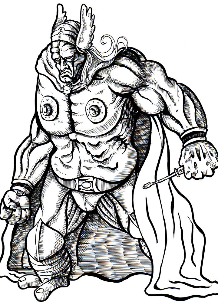 Thar Paper Printable Thar by JonHoffmanArt on DeviantArt