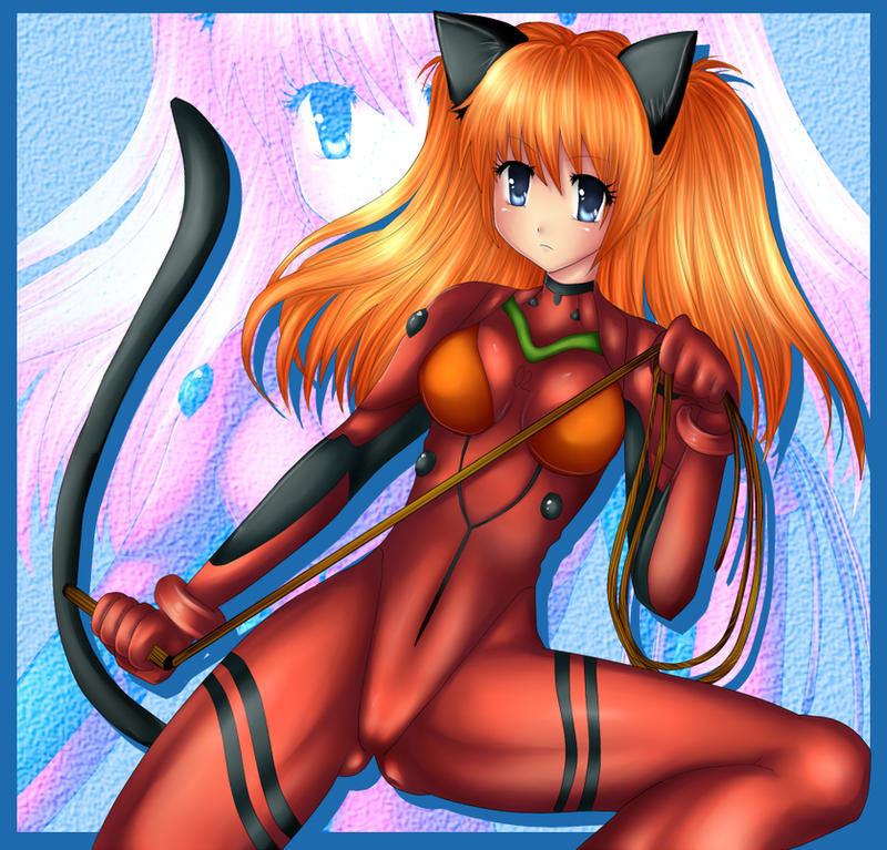 Comm: Asuka Catgirl