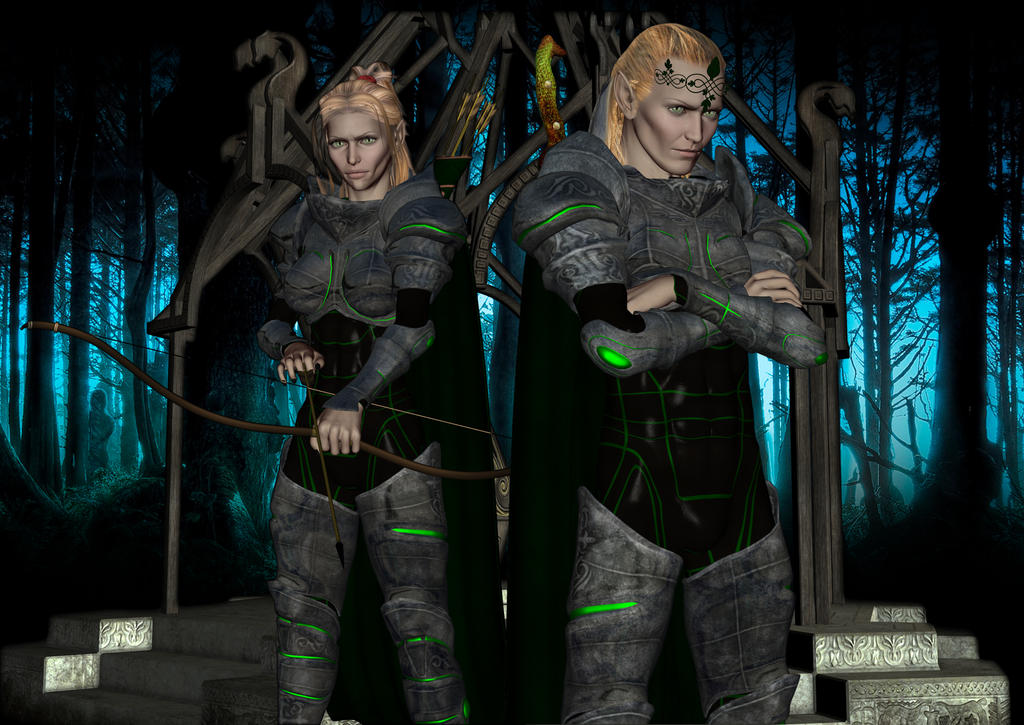 The Elf Rulers of Thrall by FlippingCat on DeviantArt
