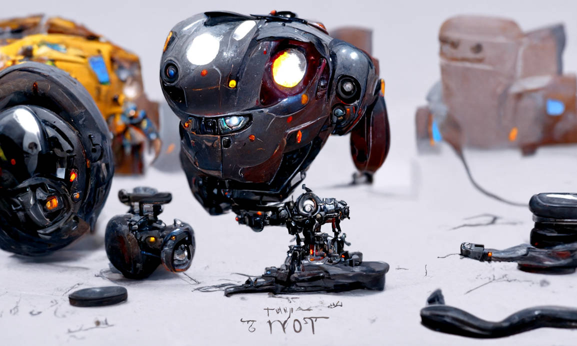 Toy bot 0.2 by RasrGallery on DeviantArt