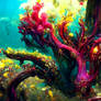 Underwater trees