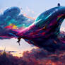 Whales in the sky