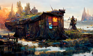 Fisherman shacks