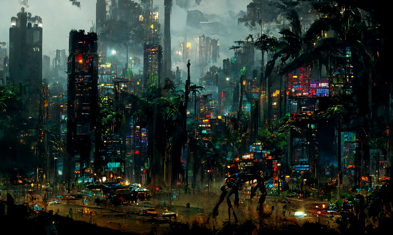 Jungle city by RasrGallery on DeviantArt