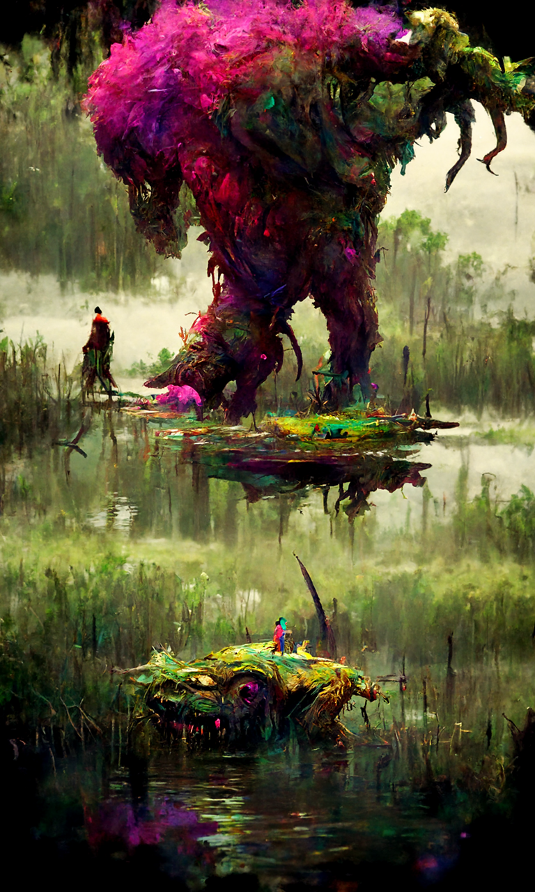 Swamp creatures by RasrGallery on DeviantArt