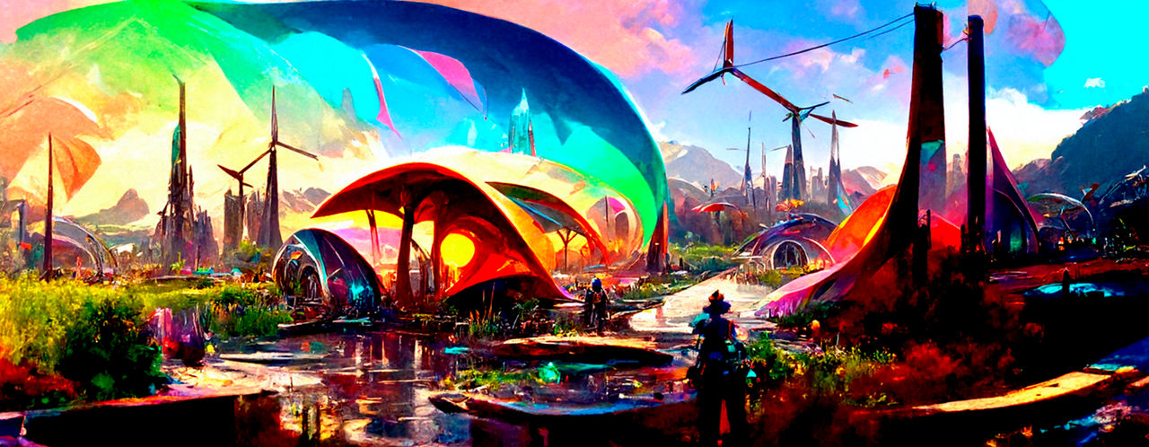 Solarpunk by RasrGallery on DeviantArt