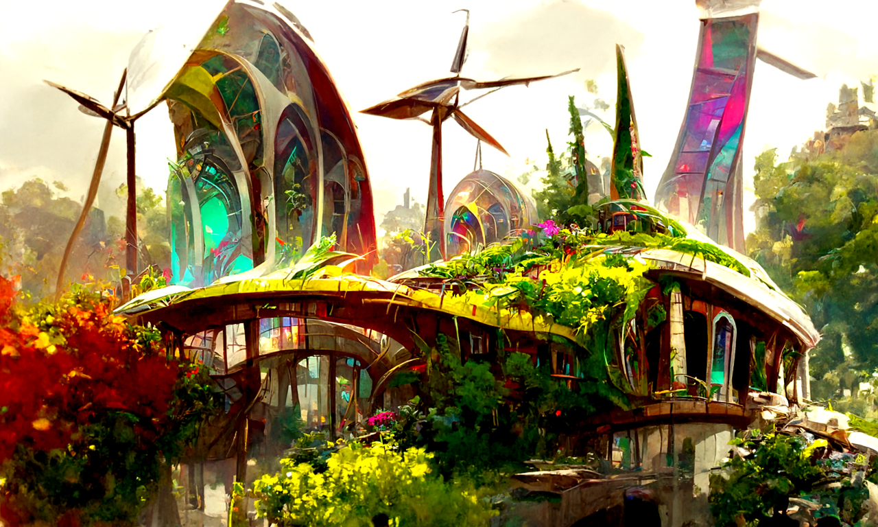 Solarpunk city Tokyo by Pickgameru on DeviantArt