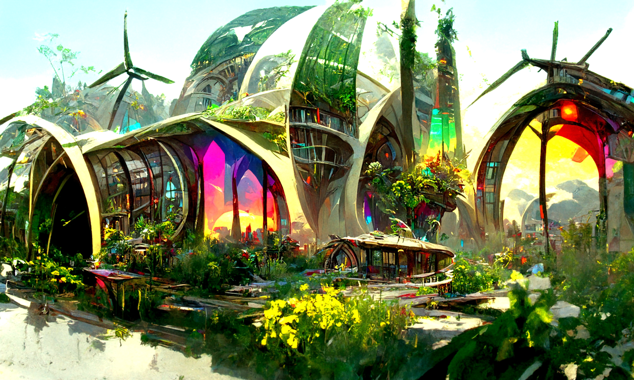 Solarpunk by RasrGallery on DeviantArt