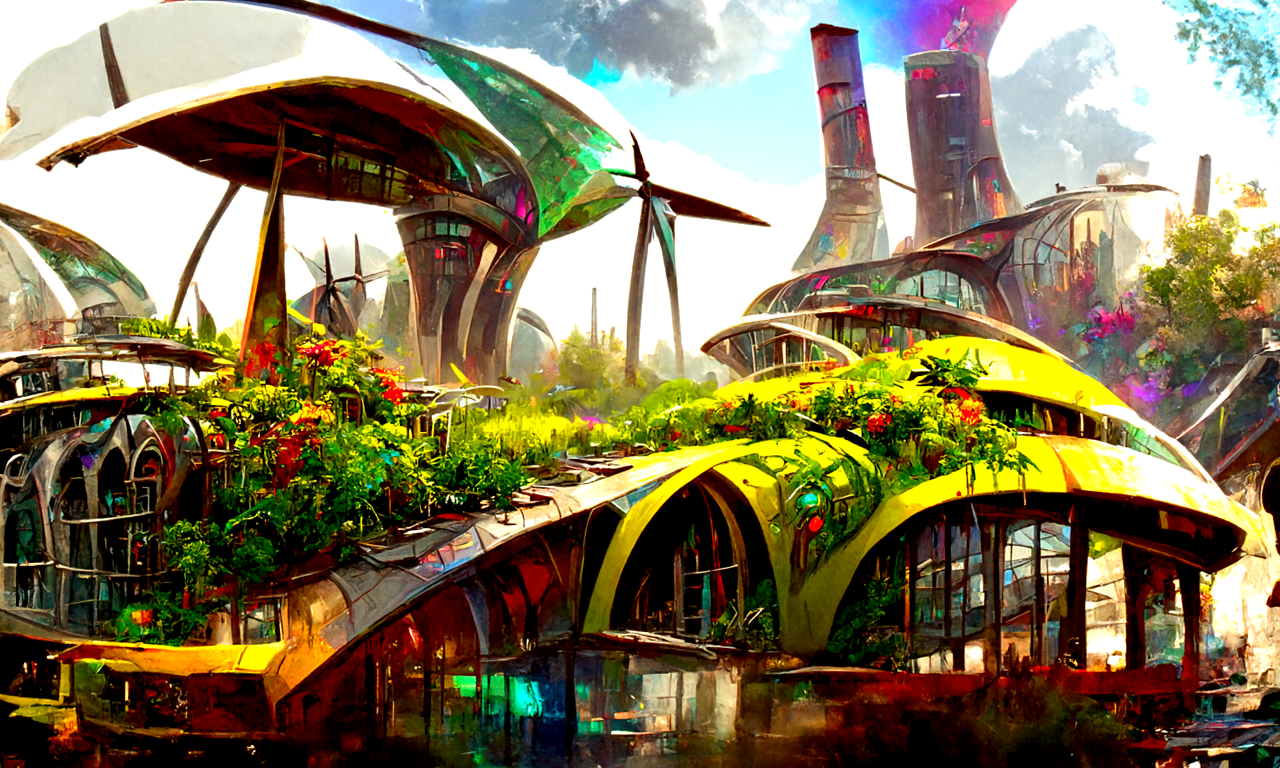 Solarpunk by RasrGallery on DeviantArt