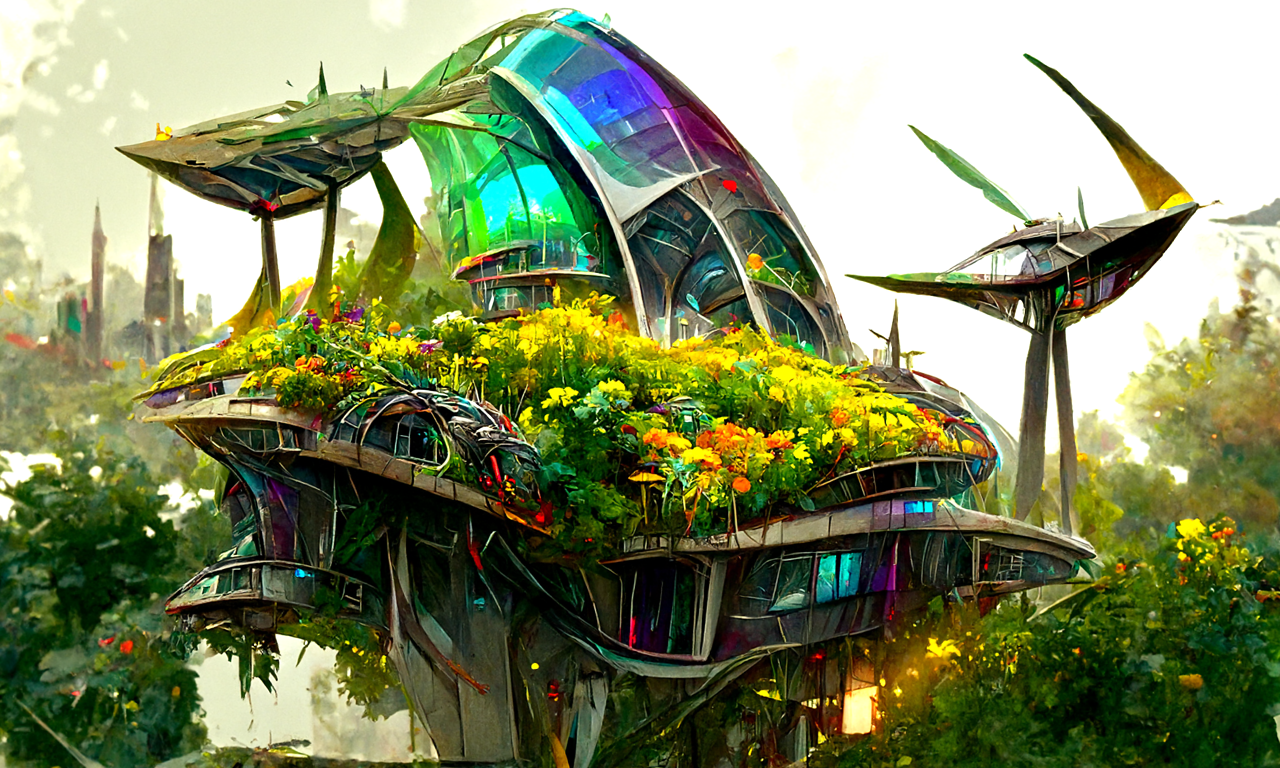 Solarpunk by RasrGallery on DeviantArt