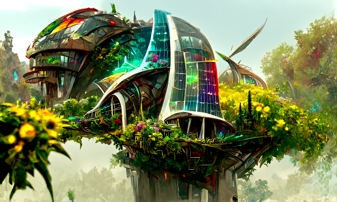 Solarpunk by RasrGallery on DeviantArt