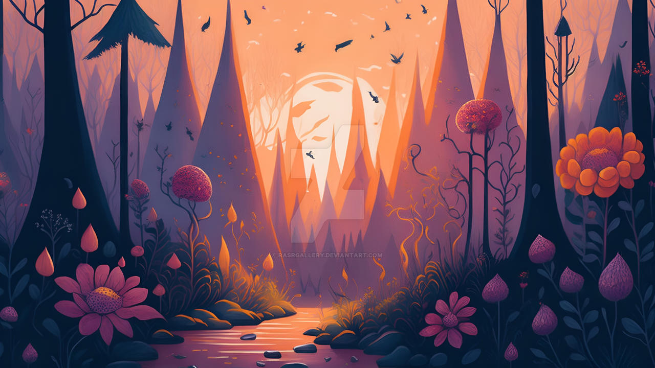 Whimsical Forest Vol.1 by RasrGallery on DeviantArt