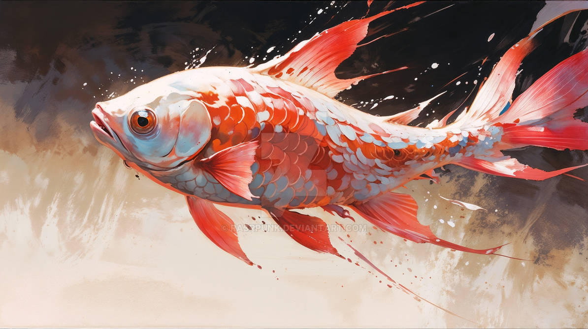 Red fish by Rasrpunk on DeviantArt