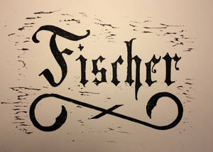 Fischer Woodcut