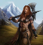 Red Sonja by mitze