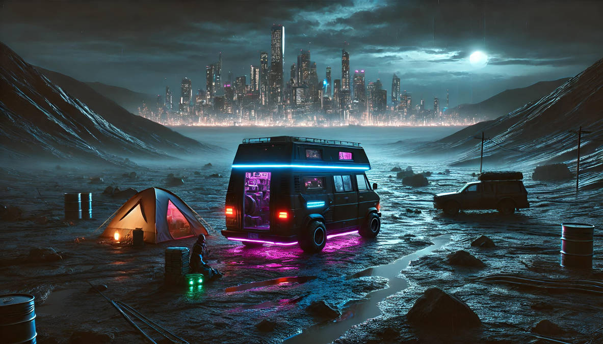 Cyberpunk Camper by CyberFlora on DeviantArt