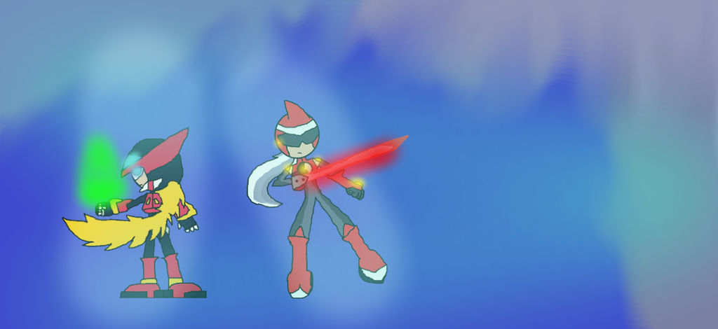 Protoman Zero Zero And Protoman by ennerd2003v2 on DeviantArt