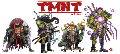 The Teenage Mutant Ninja Turtles