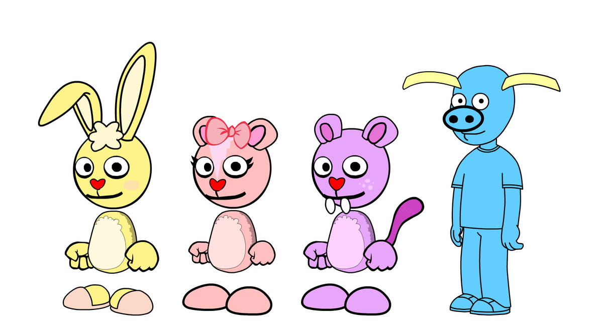 Cuddles, Giggles, Toothy and Lumpy in GoAnimate by CheckerTheChipmunk ...