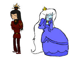 Prince Azula and Ice Queen